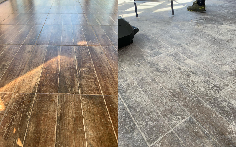 Уборка после ремонта - До